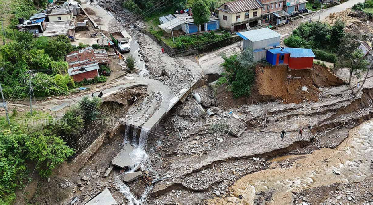 विपतबाट क्षतिग्रस्त संरचना निर्माण गर्न दुई अर्ब ८८ करोड लाग्ने