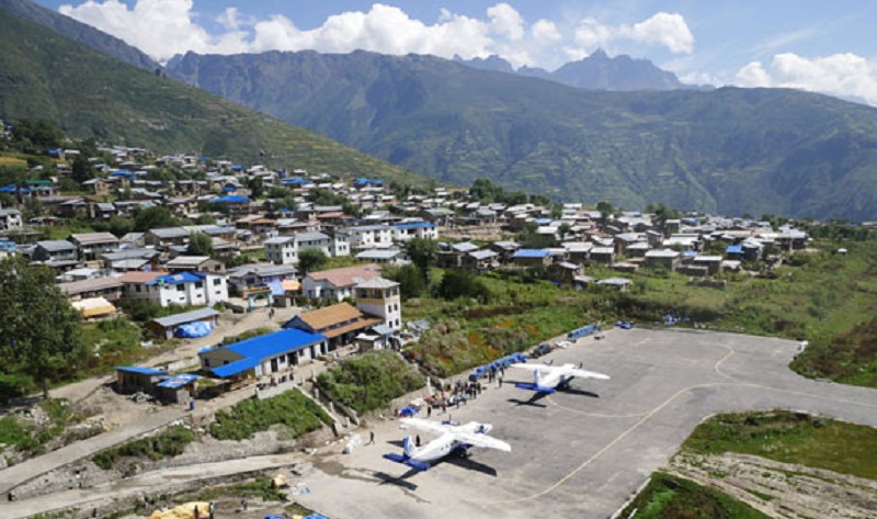 हुम्लामा तीन दिनपछि हवाई उडान पुन: शुरू