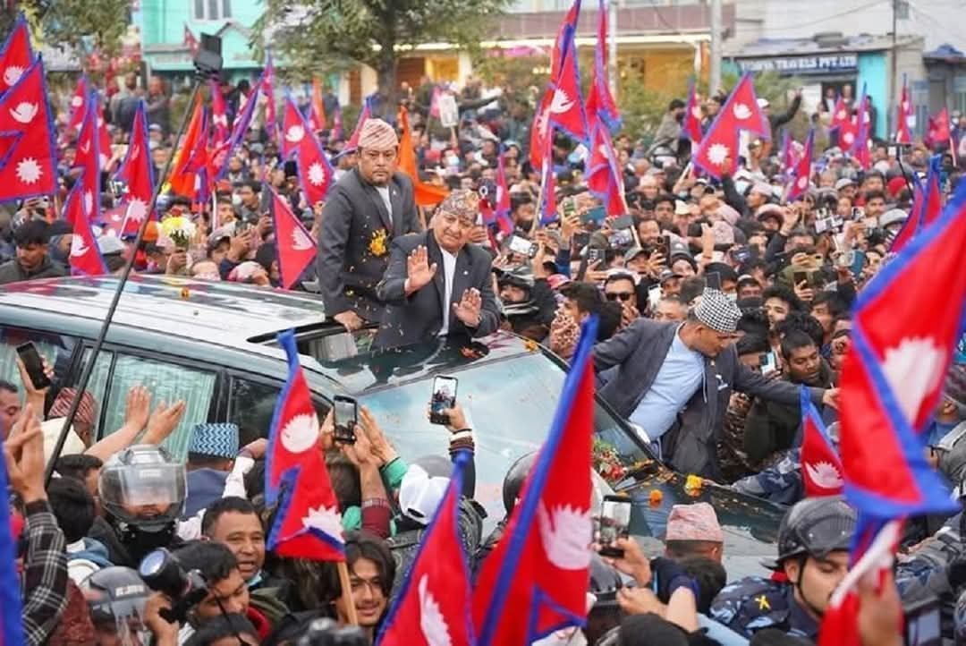 काठमाण्डौमा जेठ १५ गतेको लागि निम्तो बाड्दै संयुक्त जनआन्दोलन समितिले