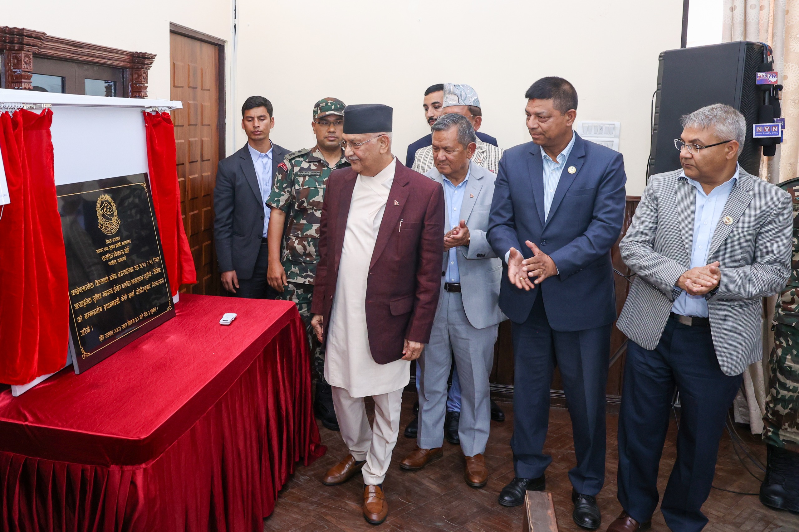 काभ्रेपलाञ्चोकको बनेपामा प्रधानमन्त्रीद्दारा उच्चस्तरको फिल्म स्टुडियो उदघाटन