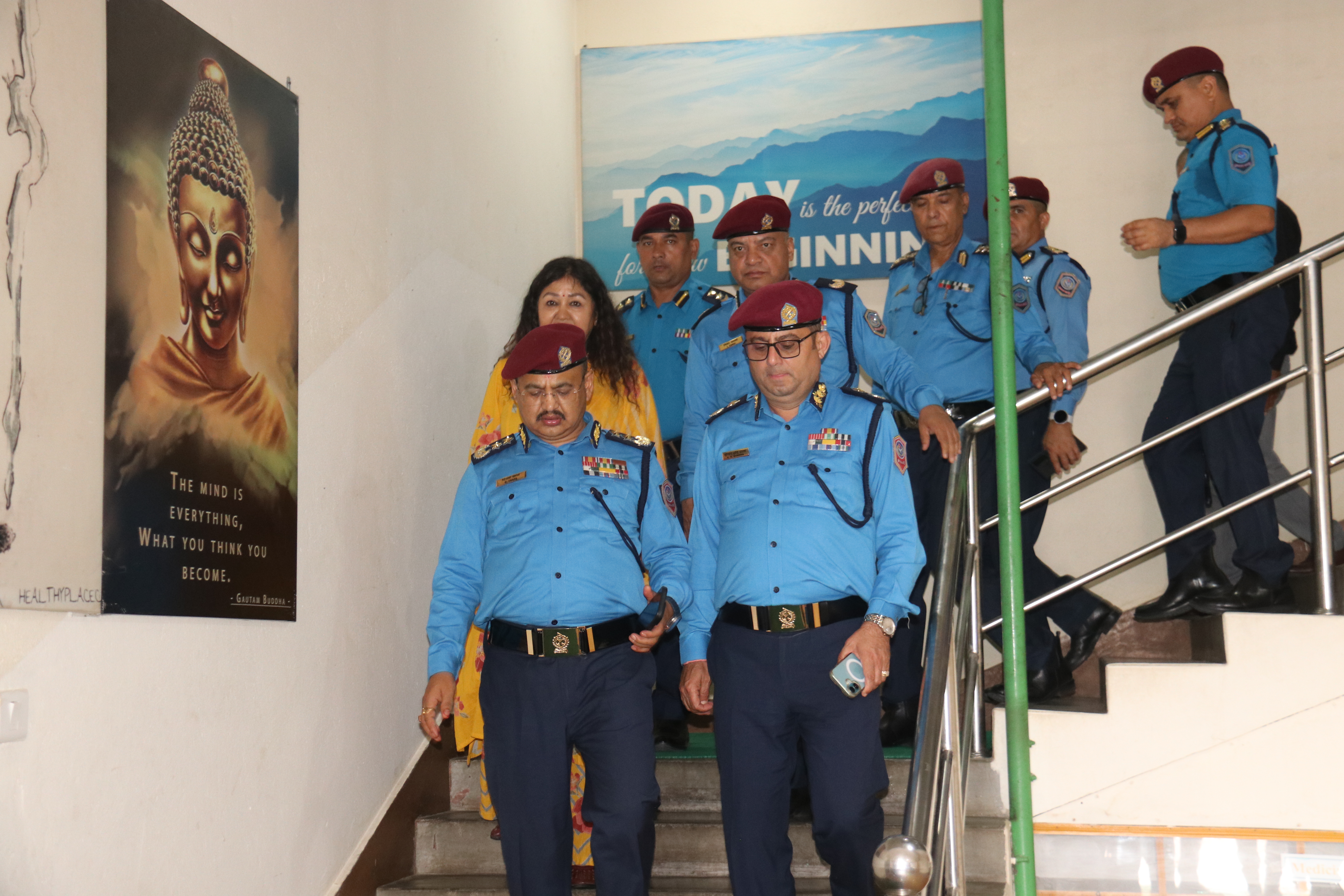 संगठन प्रमुख प्रहरी महानिरीक्षकद्वारा नेपाल प्रहरी स्कुल, धरानको निरीक्षण तथा आसरा सुधार केन्द्र पानवारीको अवलोकन भ्रमण