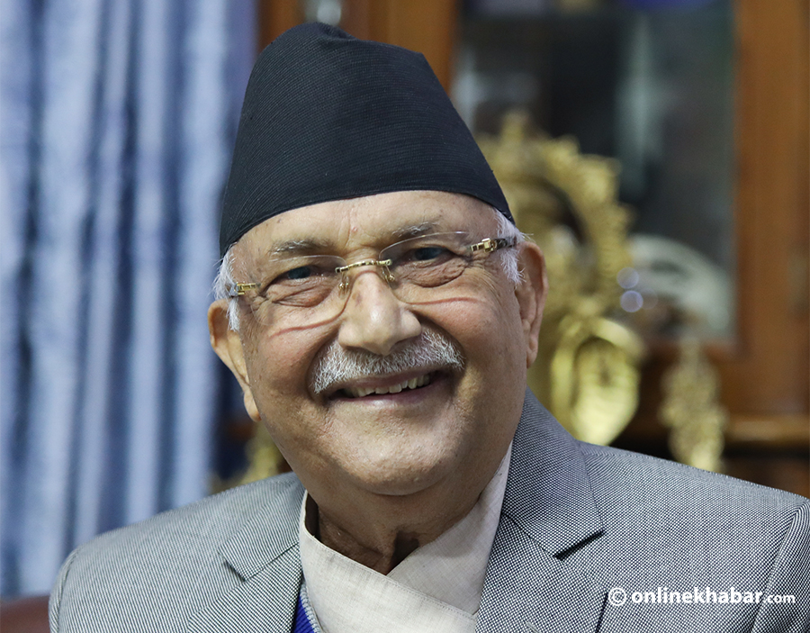 धर्ती  र जीवन दुवैमा शान्ति छाओस्  : केपी शर्मा ओली