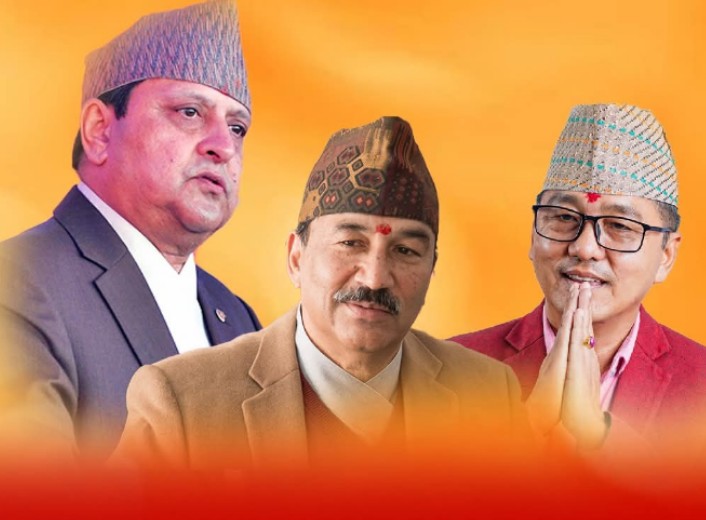 पूर्वराजा ज्ञानेन्द्र राजावादि नेताहरुसँग लन्च मिटिङ 