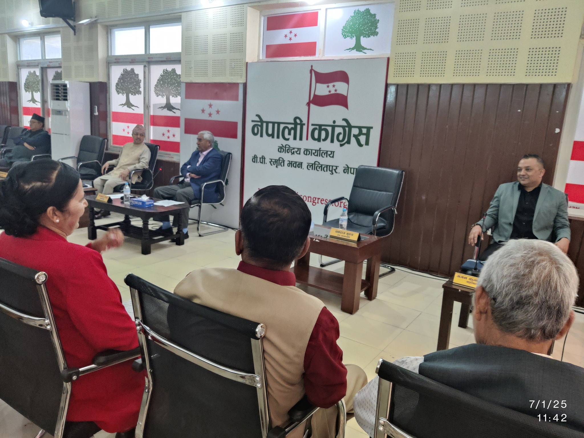 नेपाली कांग्रेस केन्द्रिय समितिको बैठक सुरू