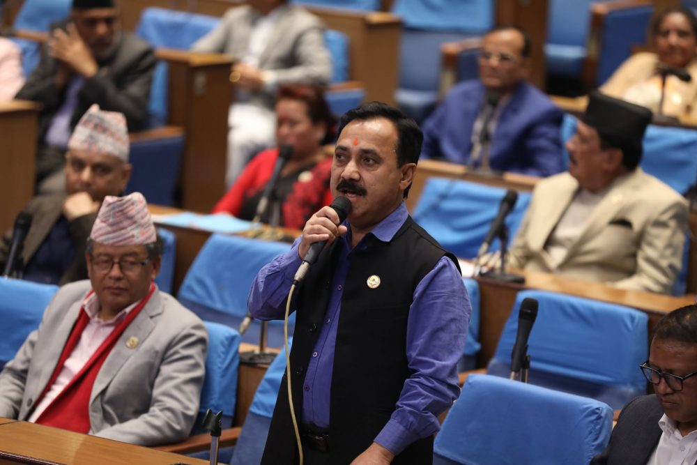भूमि विधेयकमा कांग्रेस महामन्त्री शर्मा असन्तुष्ट, आजको कार्यसूचीबाट हटाउन माग