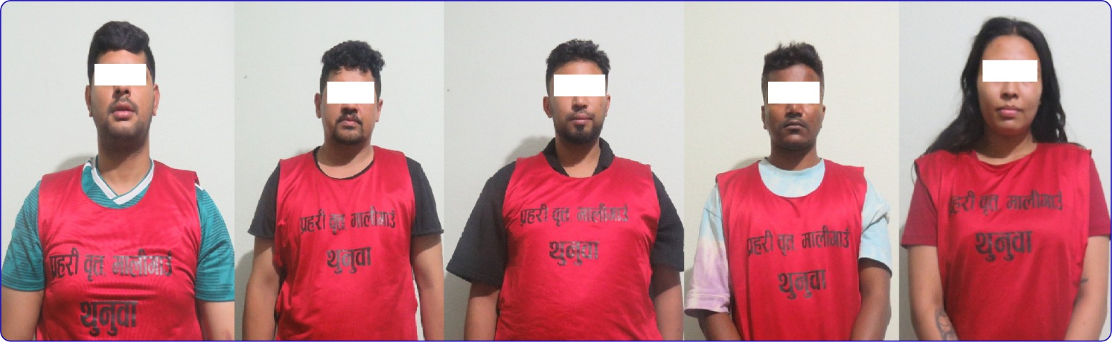 काठमाडौंको एक होटलबाट लागुऔषध कोकिनसहित ५ जना पक्राउ