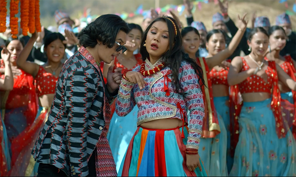 ‘मोहर’को ‘झुम झुम झुम्किका’मा नाँचे पल र बेनिशा