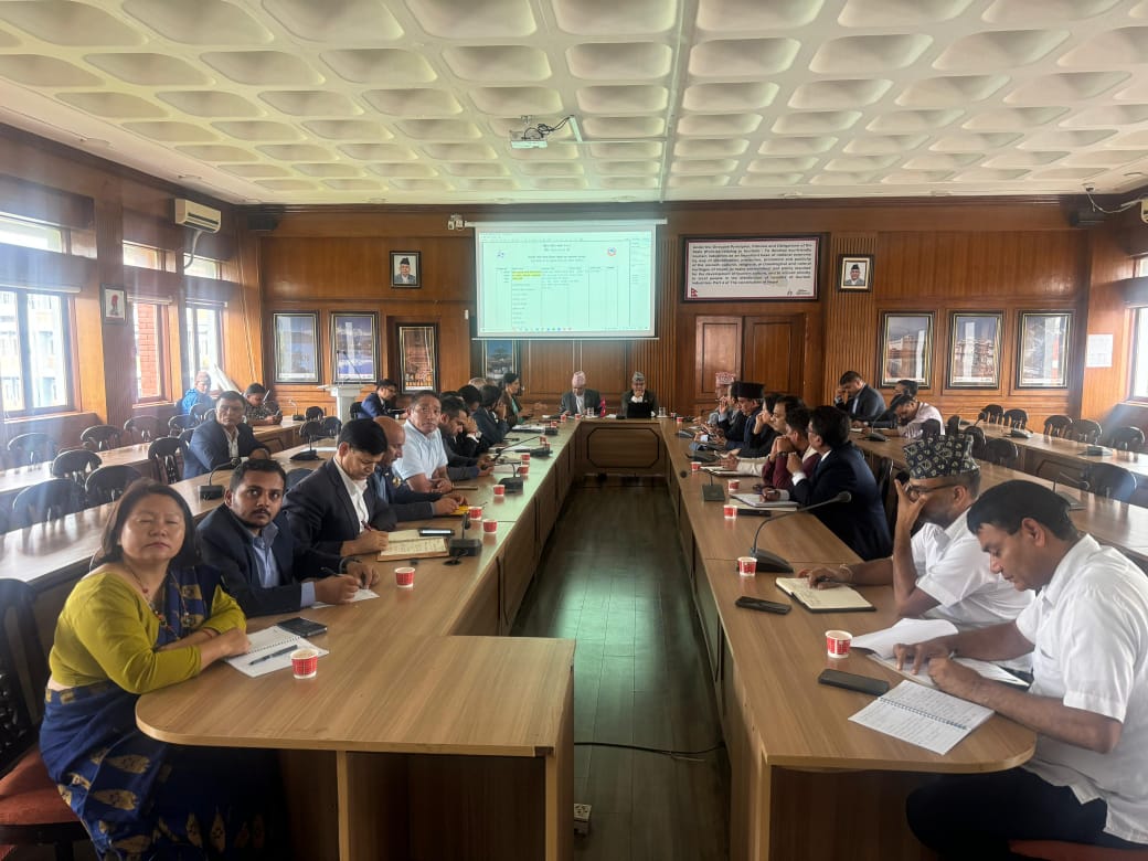 राष्ट्रिय पर्यटन परिषद्को पहिलो बैठक : आरोग्य पर्यटनसम्बन्धी रणनीतिक अवधारणा तयार गरिने