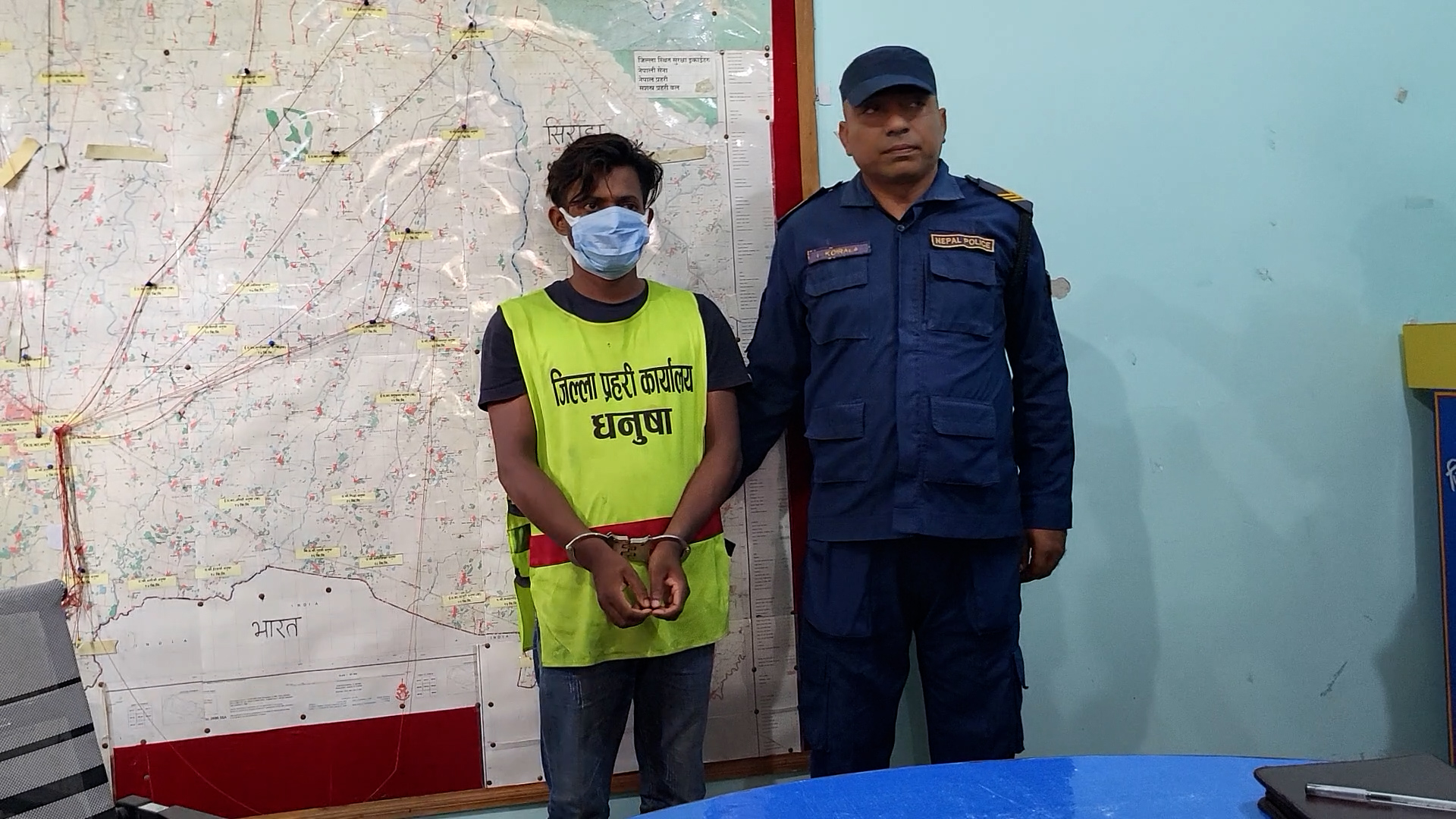 पेस्तोल देखाएर लुटपाट गर्ने भारतीय नागरिक पक्राउ