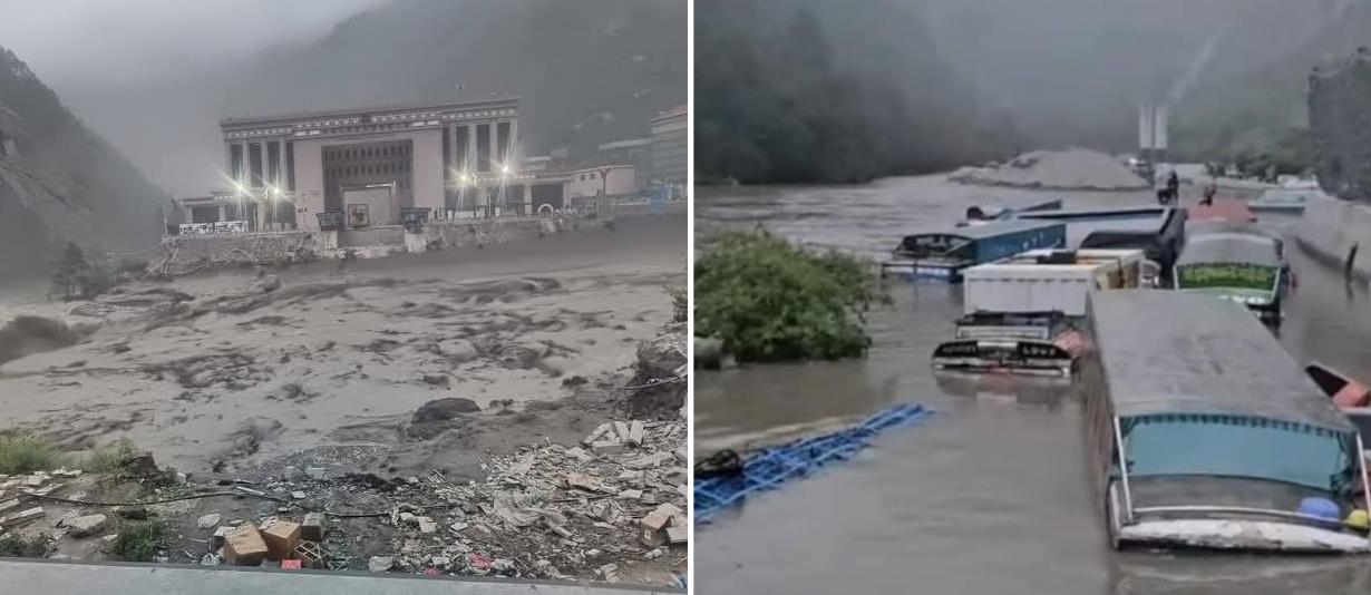 रसुवा बाढीमा परी बेपत्ता हुने १८ काे नाम सार्बजनिक