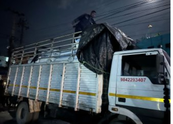  मोरङको कटहरीमा एक ट्रक गाँजा बरामद