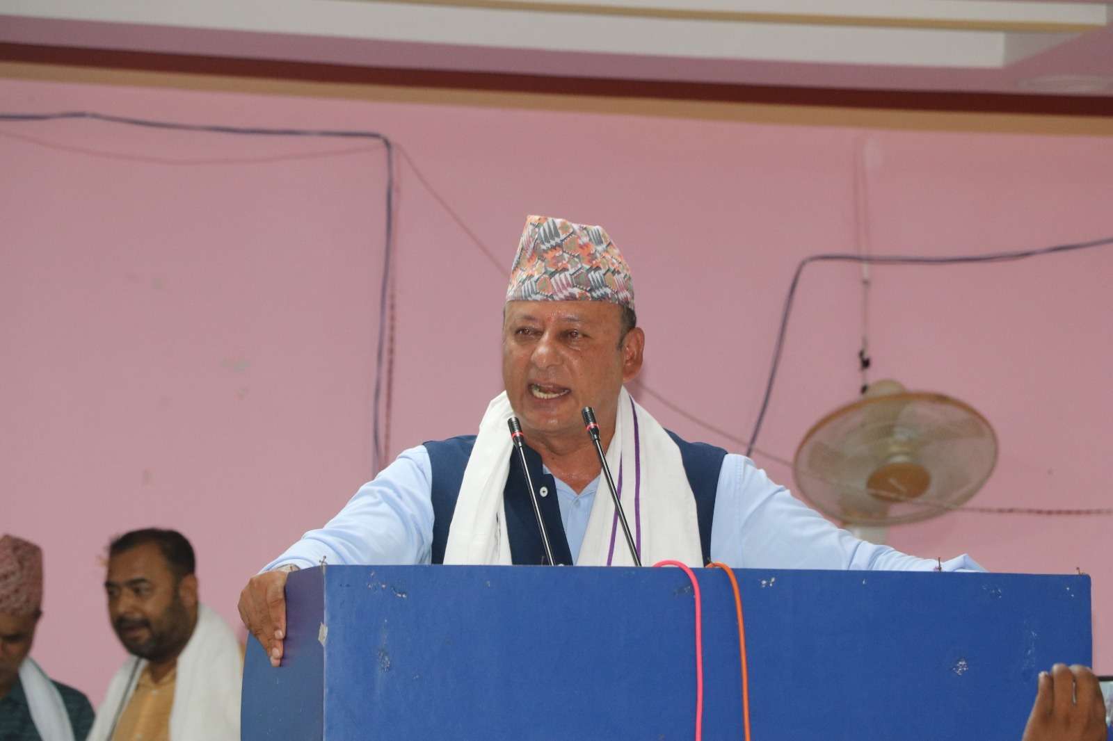 मन्त्री खड्का भन्छन जनताको भावना अनुरूप नै मुलुकको विकासका लागि वर्तमान स्थायी सरकार बनेको हो  