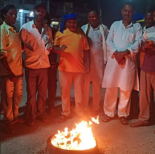गौर घटनामा सर्वोच्चको परमादेशविरुद्ध जसपाको सर्लाहीमा विरोध
