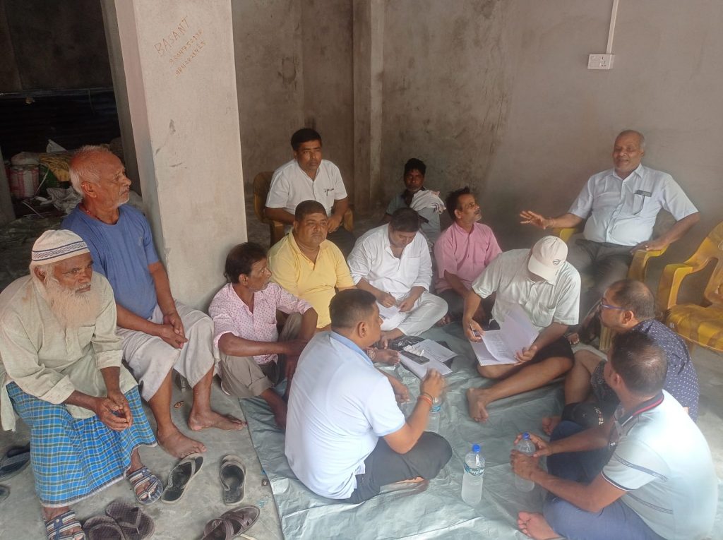 राजविराजमा लालपूर्जा नपाएको भन्दै ५ हजार बढी पीडित पुनः आन्दोलनमा