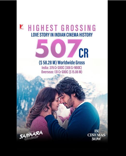 ‘सायरा’ ले कमायो ५०० करोड बढी, बन्यो ‘लभस्टोरी’मा सबैभन्दा बढी कमाउने फिल्म