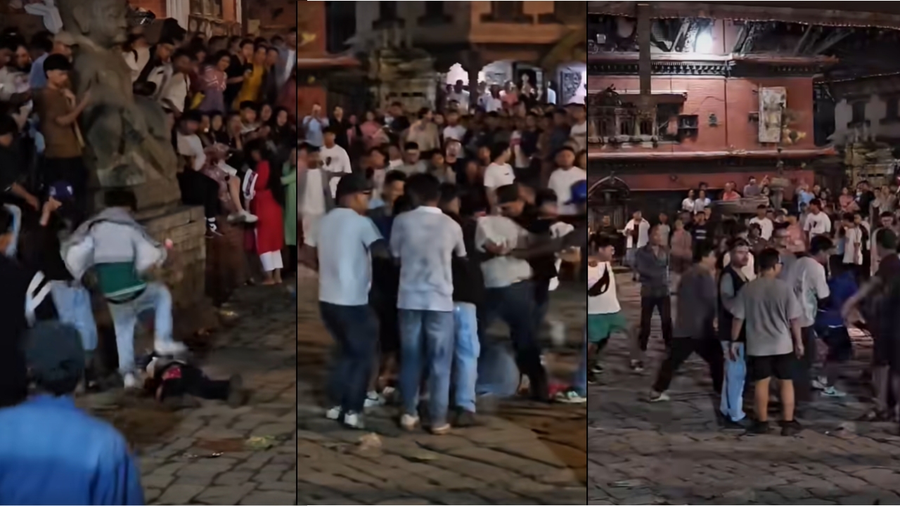 भक्तपुर गाईजात्रामा झडप: भिडिओ सार्वजनिक भएपछि तीन जना पक्राउ, अनुसन्धान जारी