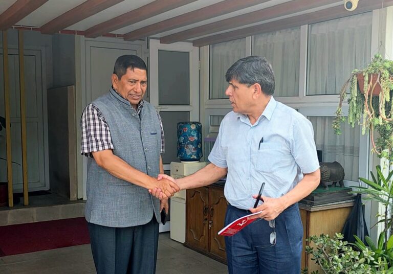 पार्टी एकीकरणवारे छलफल गर्न घनश्याम पुगे नारायणकाजी निवास