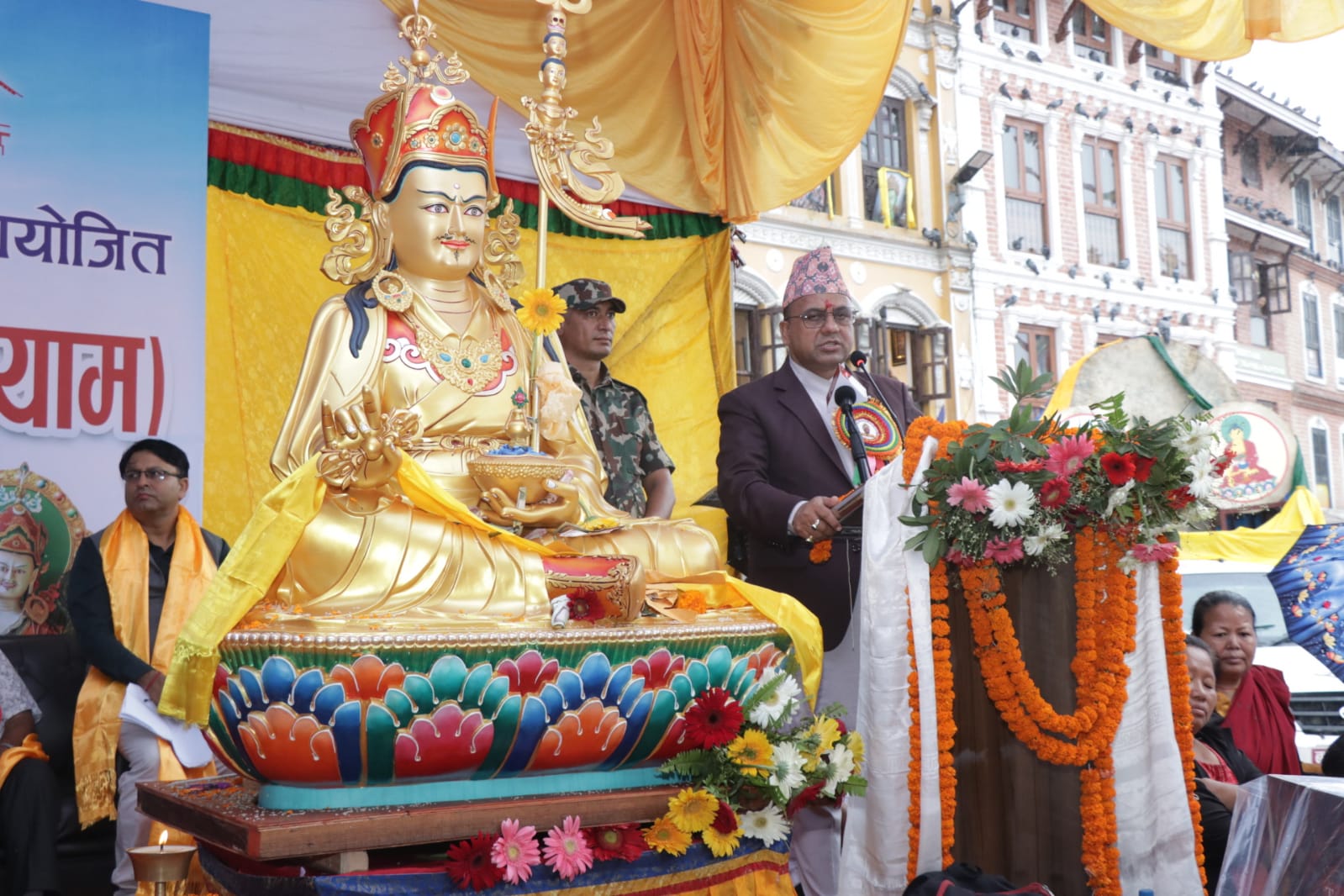 बुद्धका कारण नेपाल विश्वभर चिनिएको छ  : मन्त्री पाण्डे