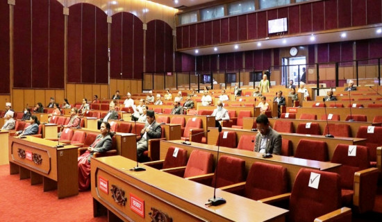 आज राष्ट्रिय सभाको बैठक बस्दैँ
