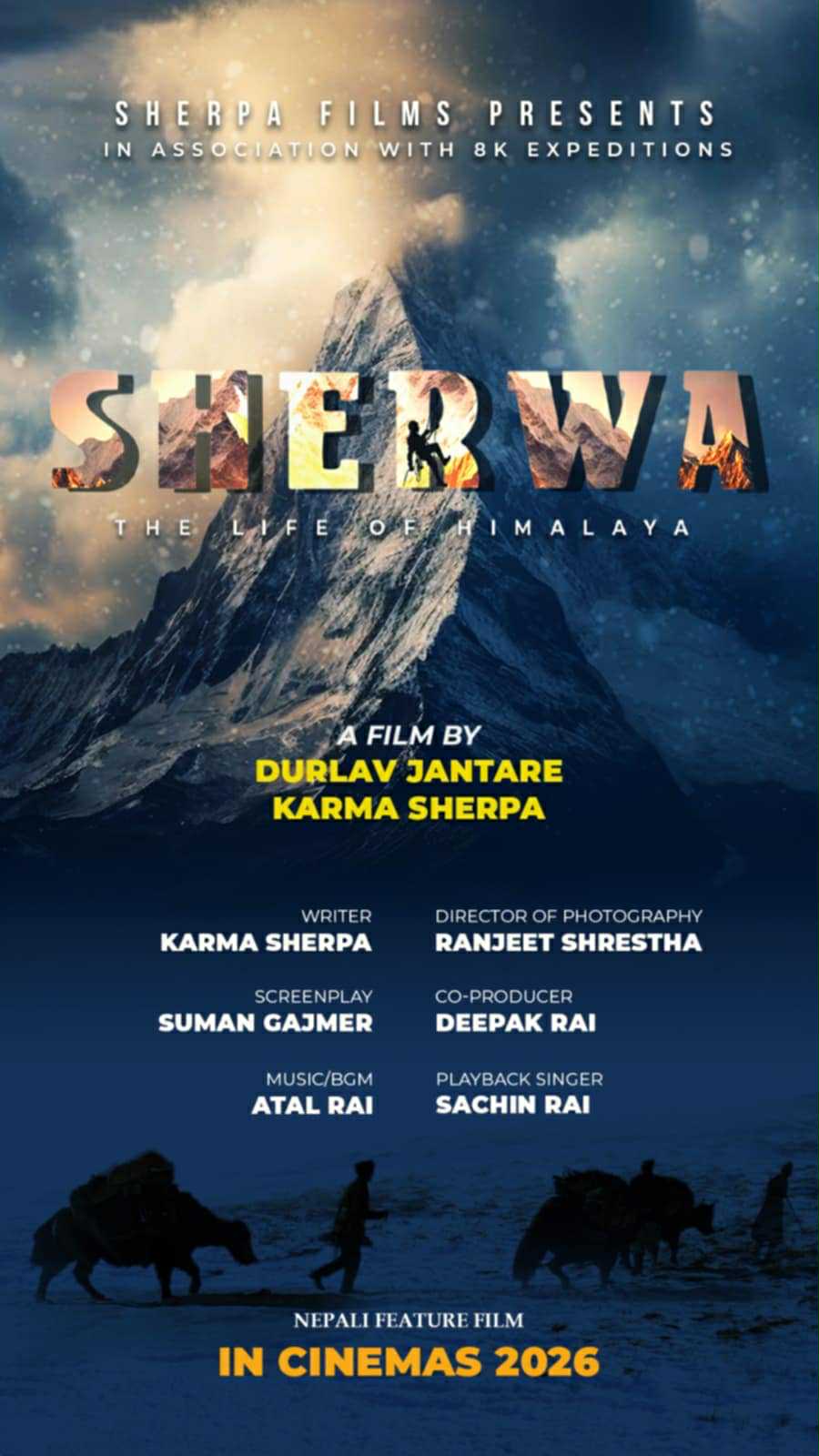 ‘शेर्वा–द लाइफ अफ हिमालय’ अन्तर्राष्ट्रिय रूपमा प्रदर्शन हुने