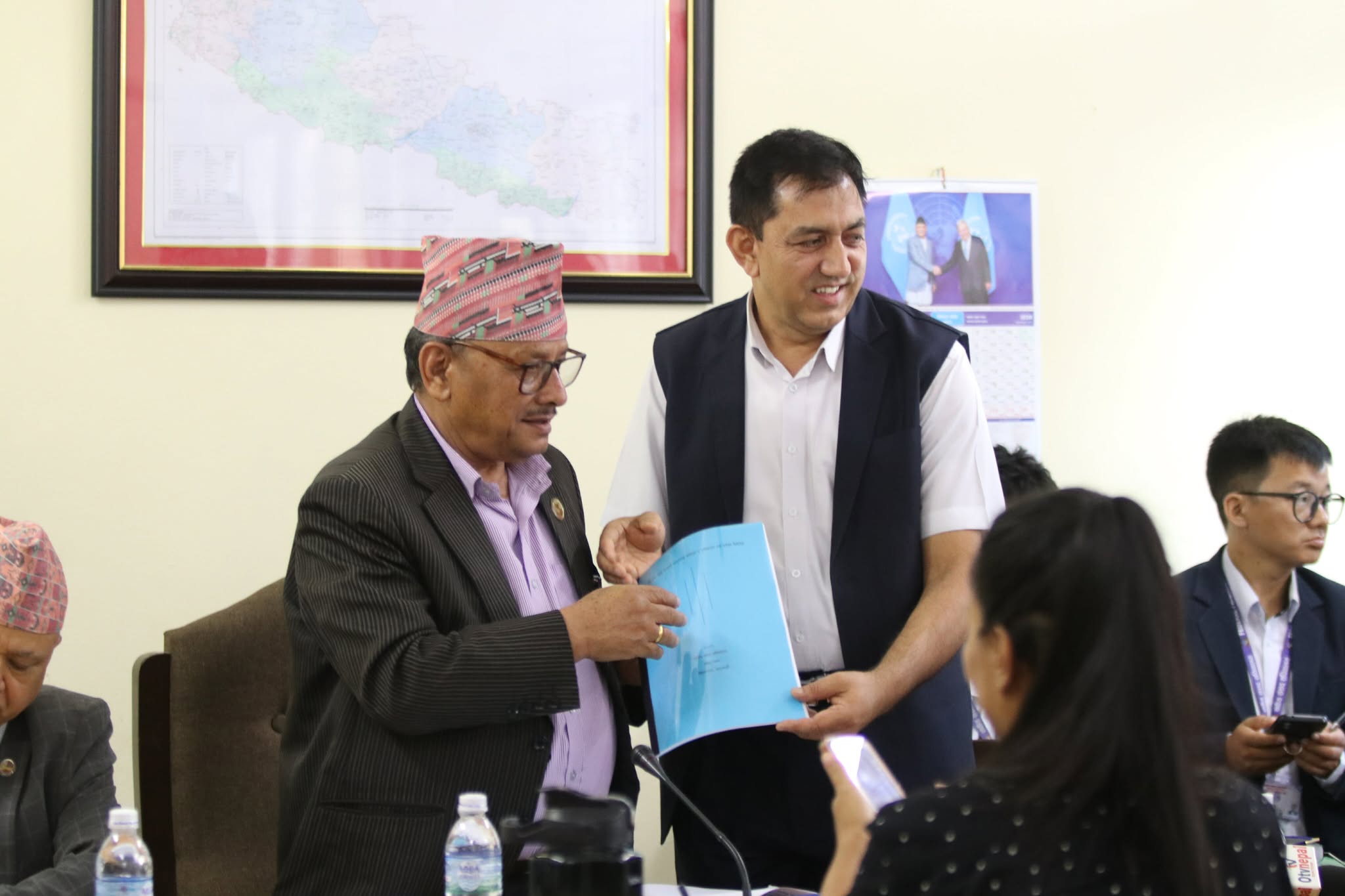 विद्यालय शिक्षा विधेयकको प्रतिवेदन समितिमा पेस