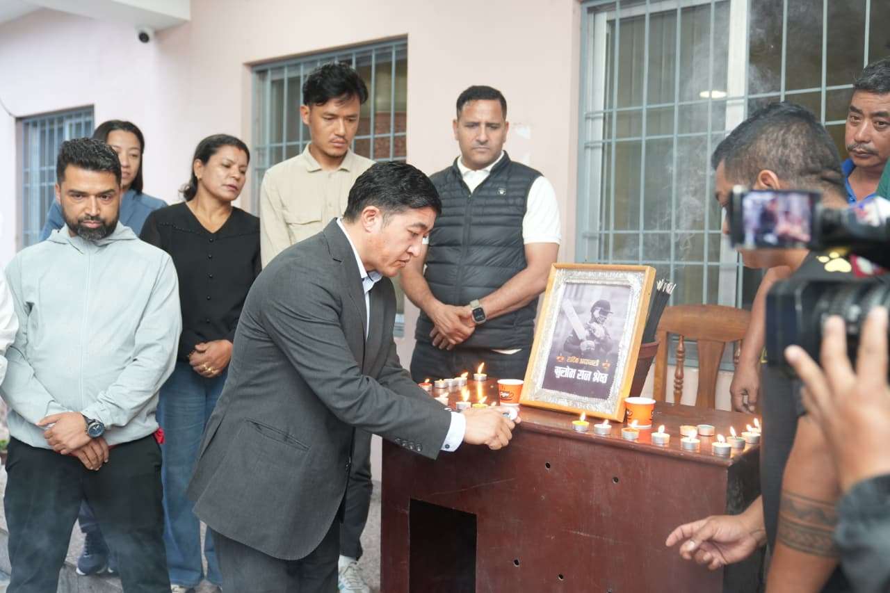 नेपाल राष्ट्रिय तथा अन्तर्राष्ट्रिय खेलाडी संघ र नेपाल खेलकुद पत्रकार मञ्चद्वारा क्रिकेटर सुलभप्रति श्रछाञ्जली 