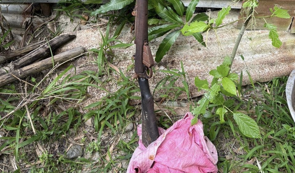 हराएको ३०३ राइफल दमकमा फेला