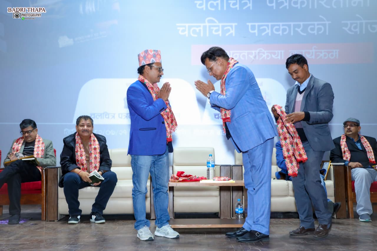 चलचित्र पत्रकार कल्याणकारी कोषमा माग्ने बुढाको २५ हजार सहयोग