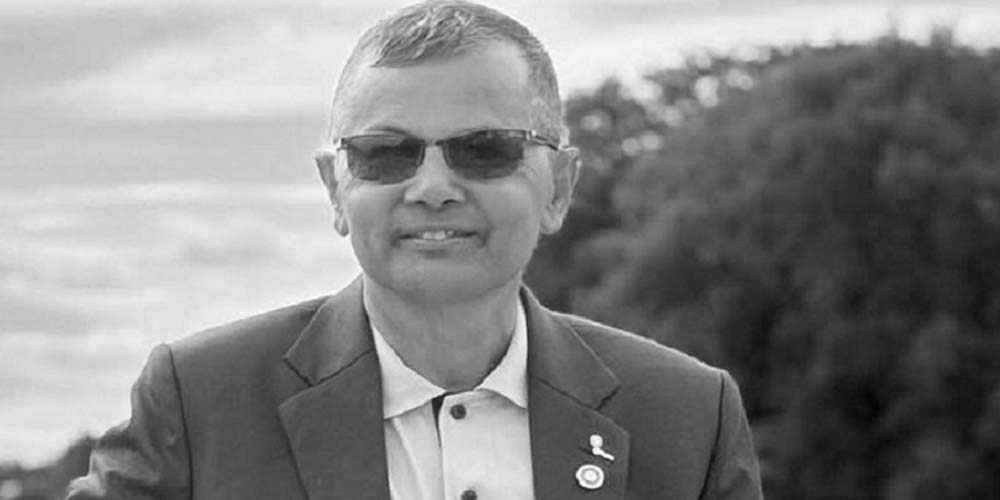 आफैले चलाएको गाडी दुर्घटना हुँदा कांग्रेस नेताको मृत्यु