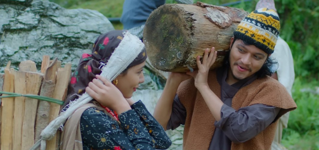 ‘झलिको’मा अर्जुन र कुसुमको रोमान्स