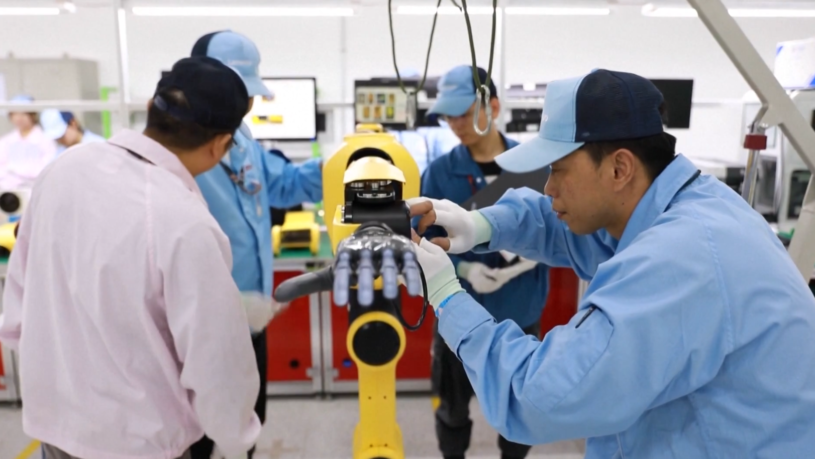 चीनमा रोबोट उत्पादनमा वृद्धि