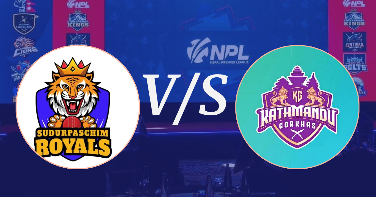 नेपाल प्रिमियर लिग: आज काठमाडौं गोर्खाज र सुदूरपश्चिम रोयल्स भिड्दै