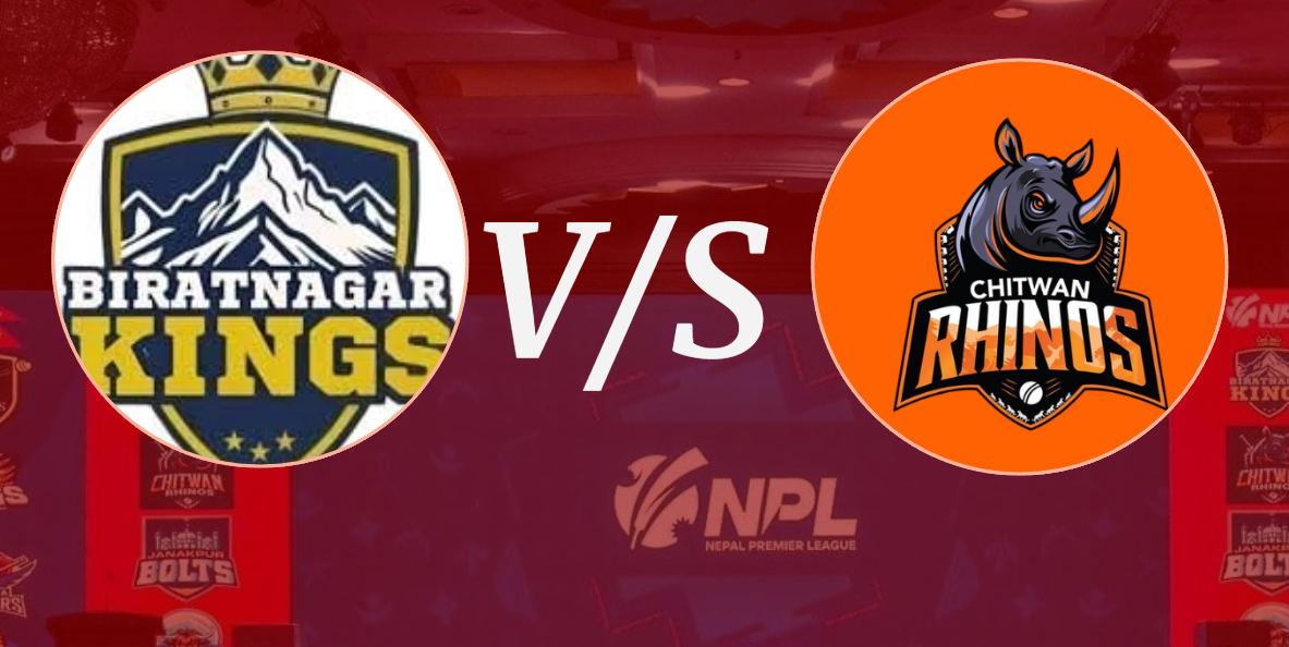 एनपीएलः आज विराटनगर किंग्स र चितवन राइनोज भिड्दै एनपीएलः आज विराटनगर किंग्स र चितवन राइनोज भिड्दै