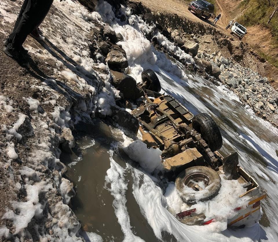 मकवानपुरमा बोलेरो गाडी दुर्घटना, मानवीय क्षति नभएको प्रहरीको पुष्टि