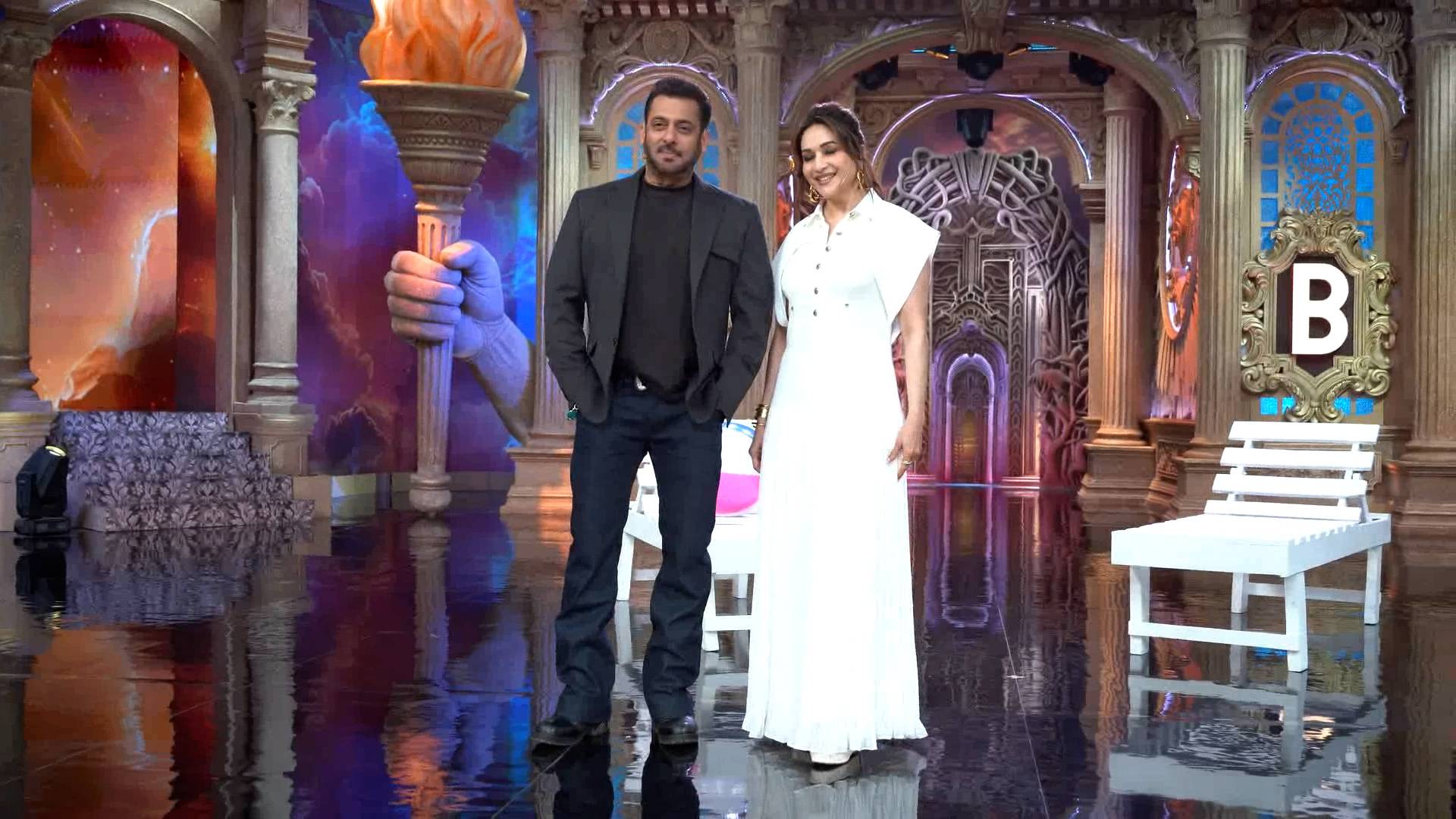 बिग बोस १९ मा सलमान र माधुरीको उपस्थितिले उत्साह