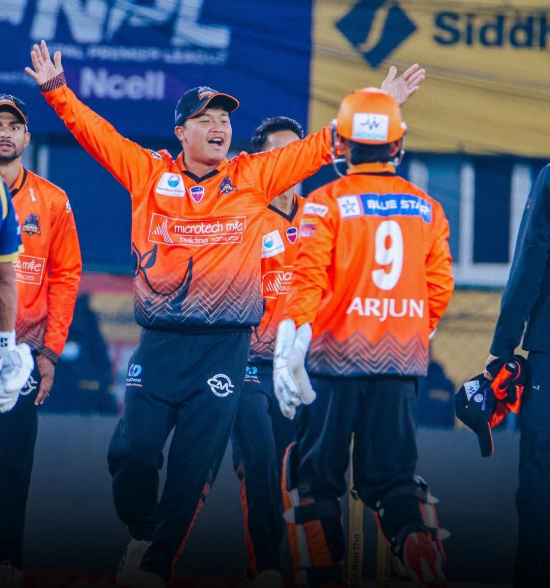 चितवन राइनोजले विराटनगर किङ्सलाई ४८ रनले हरायो 