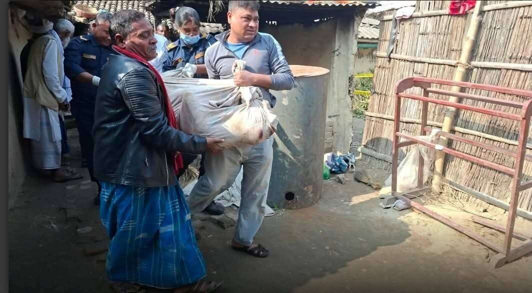 रौतहटमा परिवारकै सदस्यद्वारा महिलाको बिभत्स हत्या, घरभित्र गाडिएको अवस्थामा शव फेला