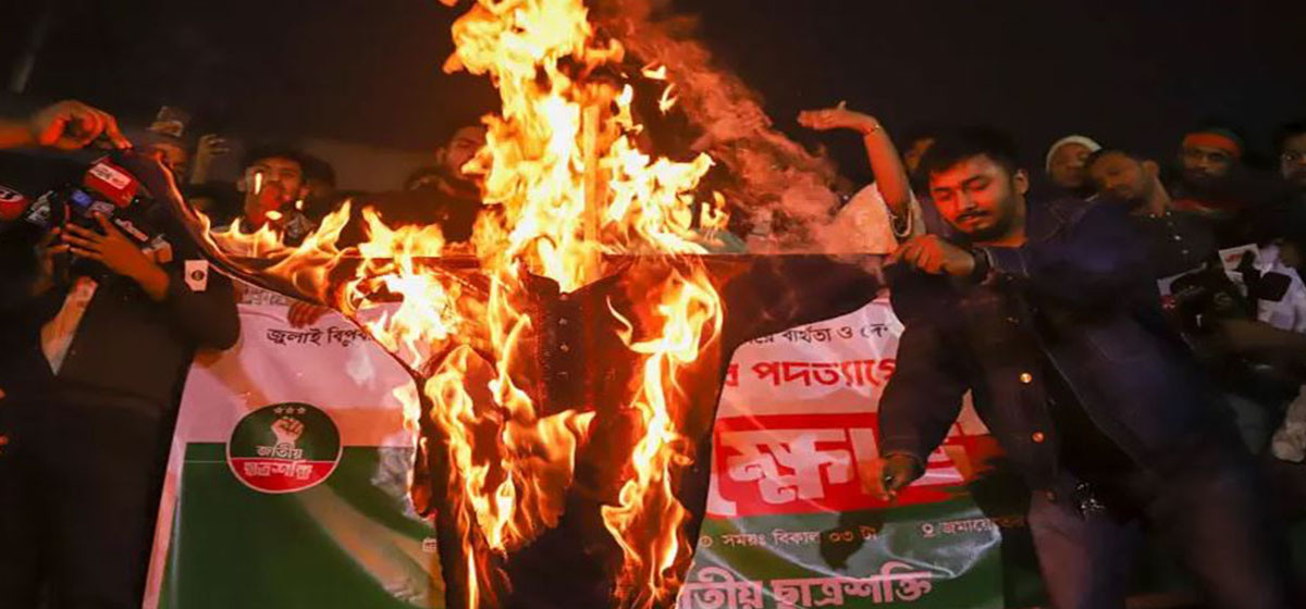  बंगलादेशमा उस्मान हादीपछि अर्का नेतालाई पनि गोली हानियो