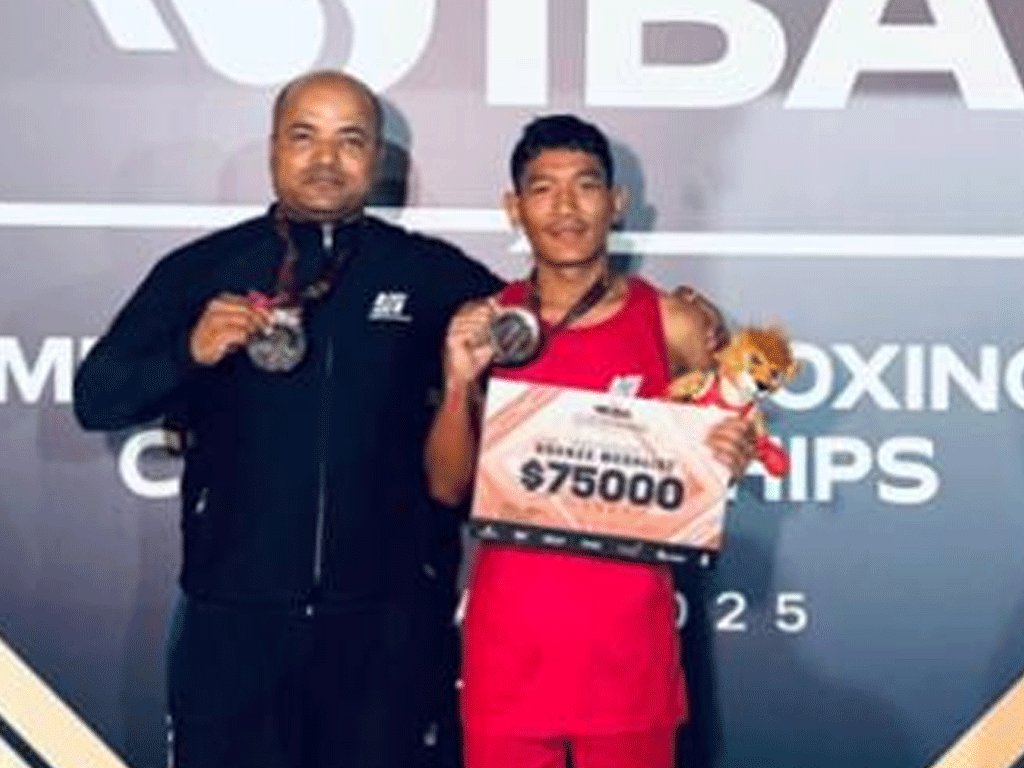 आइबिए पुरुष विश्व बक्सिङ प्रतियोगितामा बक्सर चन्द्रलाई काँस्य आइबिए पुरुष विश्व बक्सिङ प्रतियोगितामा बक्सर चन्द्रलाई काँस्य