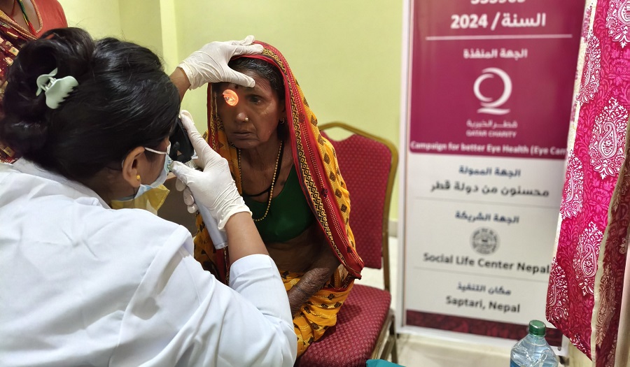 हनुमाननगर कंकालिनीमा एक दिने निःशुल्क आँखा शिविर सम्पन्न, ७५७ जनाले सेवा प्राप्त