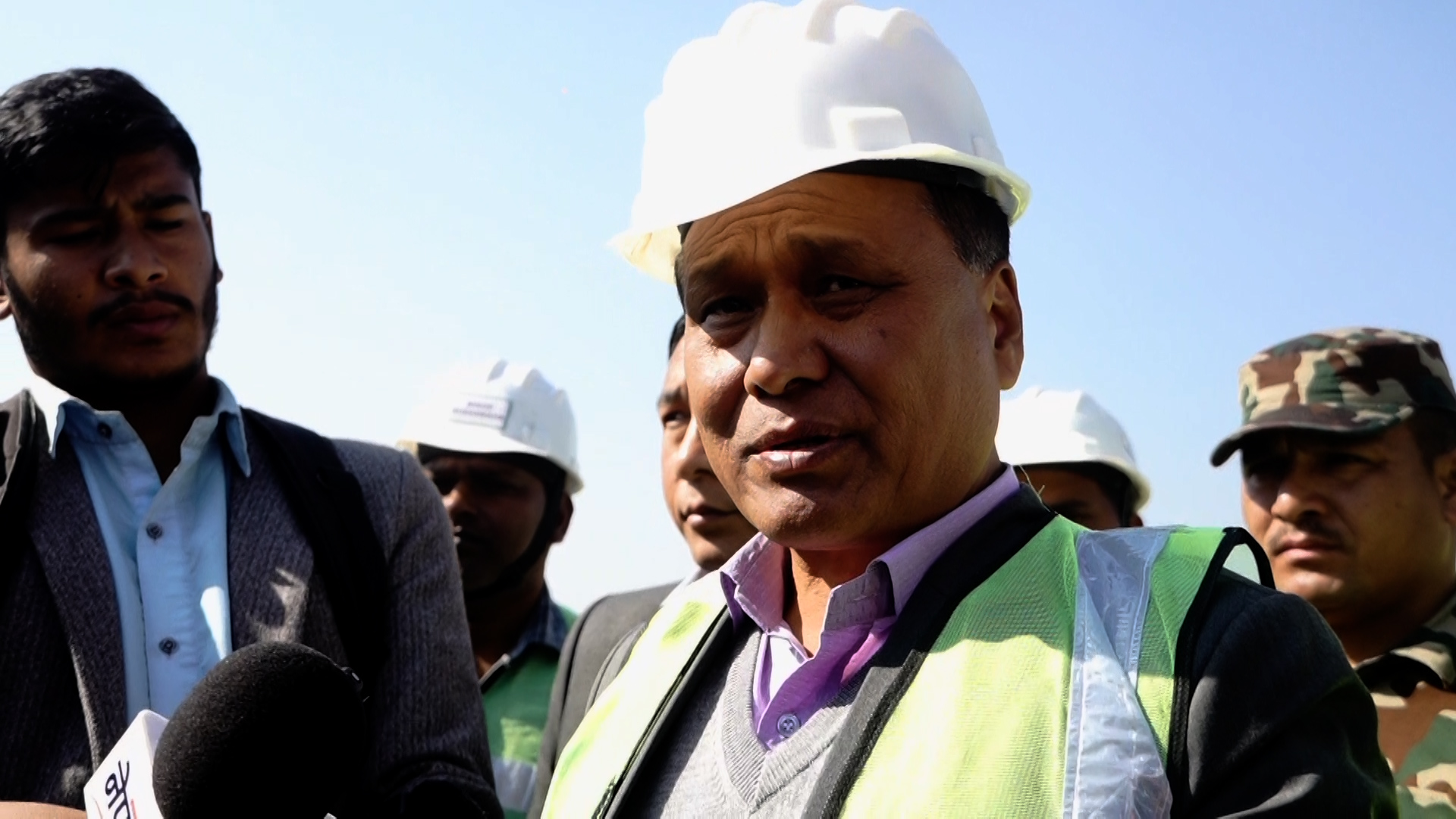 टुकुचामा निर्माणाधिन ढल प्रशोधन केन्द्रको अवलोकन गर्दै घिसिङले भने : काम चाँडै सकिन्छ टुकुचामा निर्माणाधिन ढल प्रशोधन केन्द्रको अवलोकन गर्दै घिसिङले भने : काम चाँडै सकिन्छ