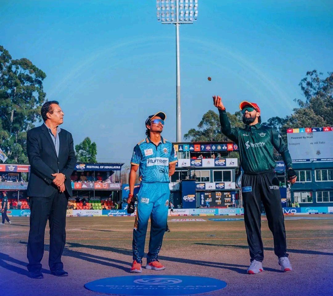 पोखरा एभेन्जर्सले कर्णाली याक्सलाई दियो २०२ रनको लक्ष्य पोखरा एभेन्जर्सले कर्णाली याक्सलाई दियो २०२ रनको लक्ष्य