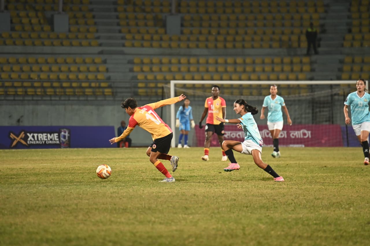 एपीएफ र इस्ट बंगालबीचको पहिलो हाफमा गोलरहित बराबरी