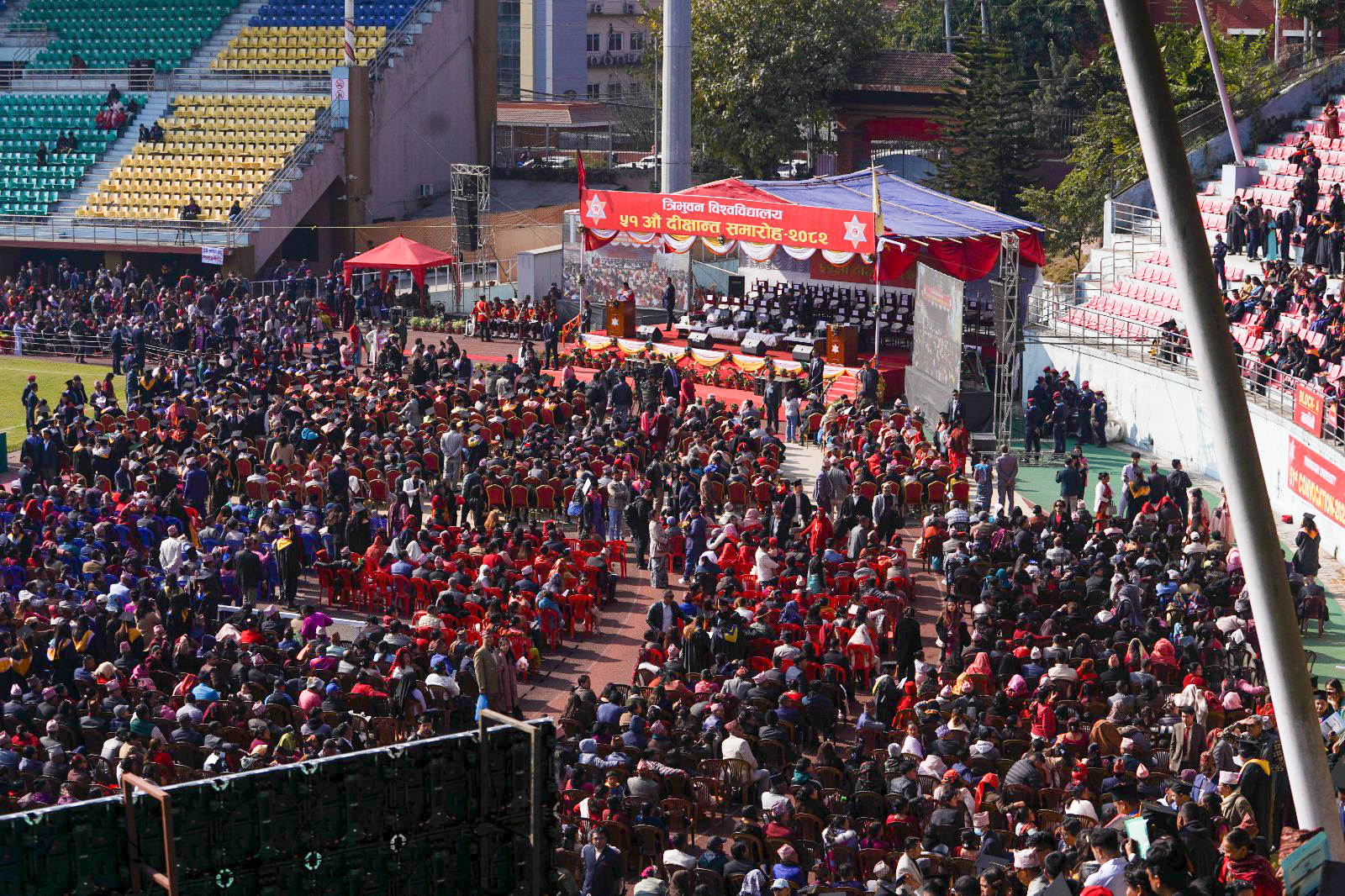 त्रिविको ५१औं दीक्षान्त समारोह जारी, १६ हजारभन्दा बढी विद्यार्थी दीक्षित हुँदै