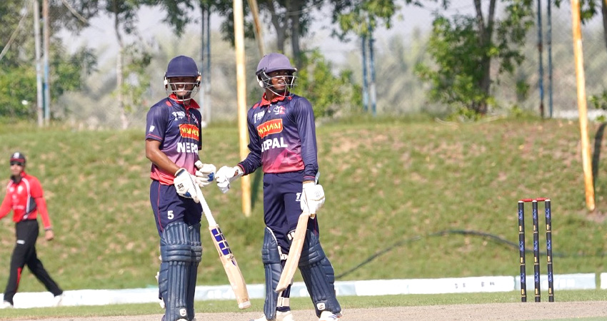 एसिसी यू–१९ प्रिमियर कप : नेपाल च्याम्पियन बन्ने लक्ष्यमा, यूएईसँग भिड्दै एसिसी यू–१९ प्रिमियर कप : नेपाल च्याम्पियन बन्ने लक्ष्यमा, यूएईसँग भिड्दै