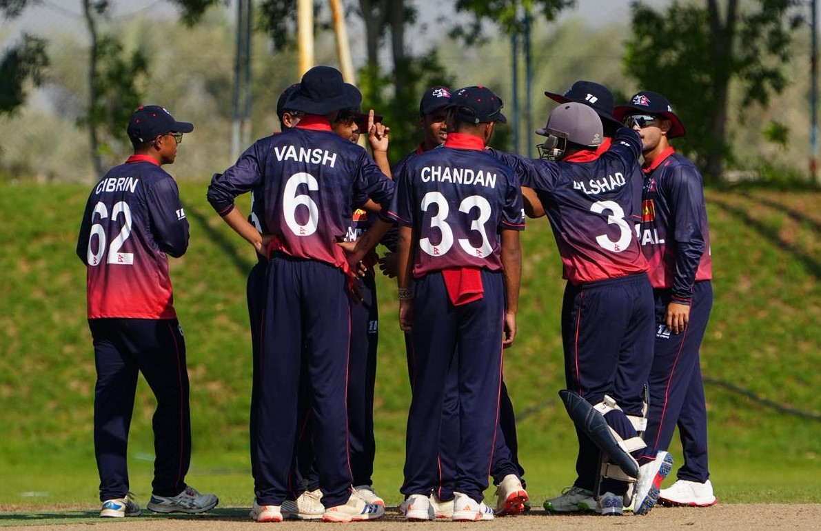फाइनलमा नेपालविरुद्ध यूएई १४७ रनमै अलआउट, दयानन्द मण्डलले लिए ६ विकेट