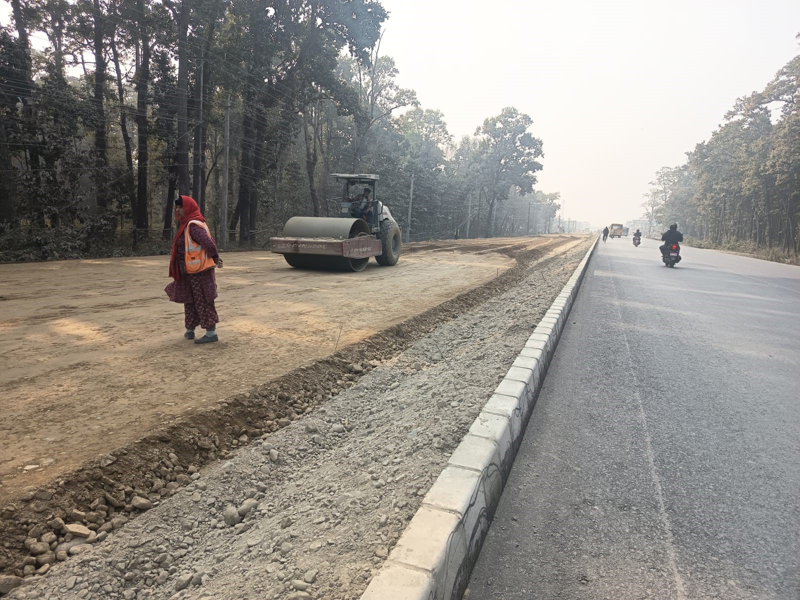 ‘एसियन हाइवे’ निर्माण दुई वर्षमा ३५ प्रतिशत