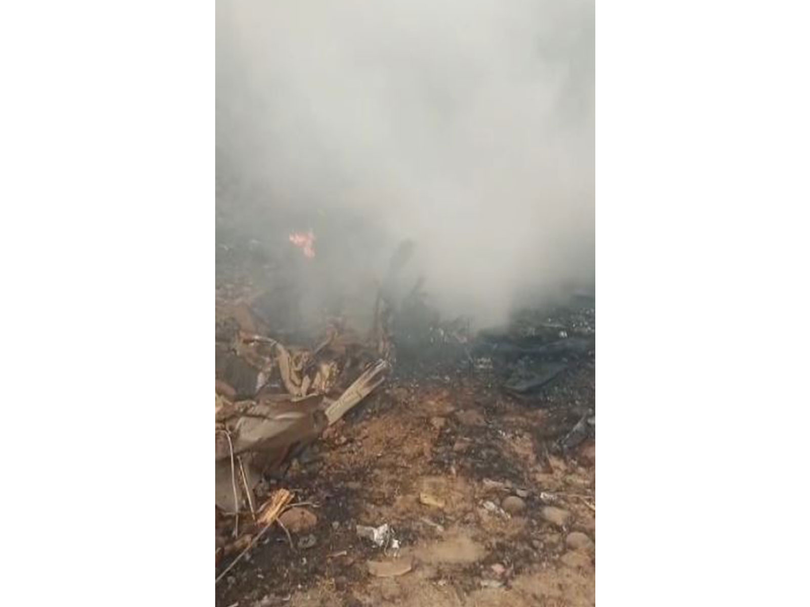 महाराष्ट्रका उपमुख्यमन्त्री चढेको विमान दुर्घटना