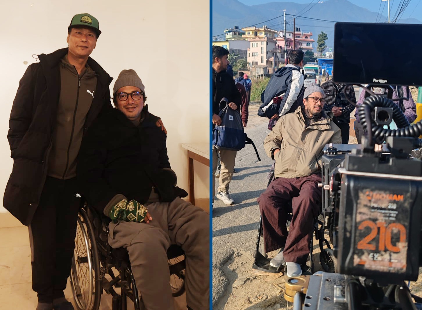 सकियो सौगात र सिम्रनको ‘बब डाई’को छायांकन