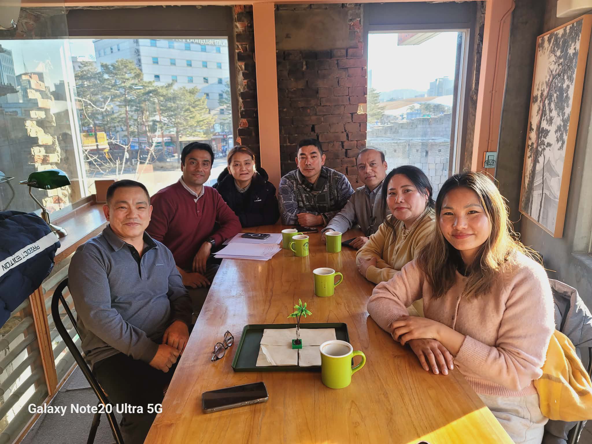 एनआरएनए अध्यक्ष श्रेष्ठको पहलमा कोरियामा समानान्तर एनसीसीबीच एकता